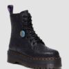 Platform Boots de cuero Jadon Wednesday