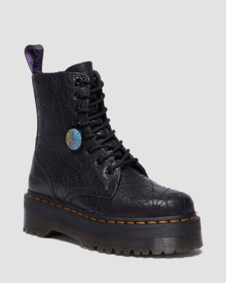 Platform Boots de cuero Jadon Wednesday