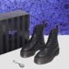Platform Boots de cuero Jadon Wednesday