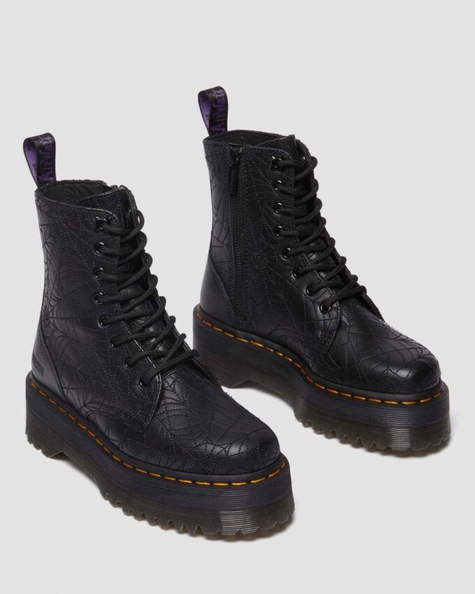 Platform Boots de cuero Jadon Wednesday