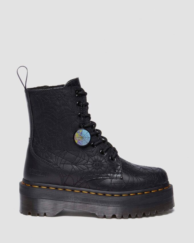 Platform Boots de cuero Jadon Wednesday