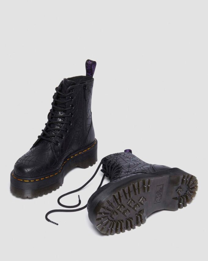Platform Boots de cuero Jadon Wednesday