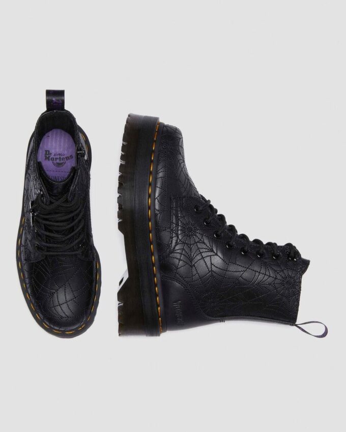 Platform Boots de cuero Jadon Wednesday
