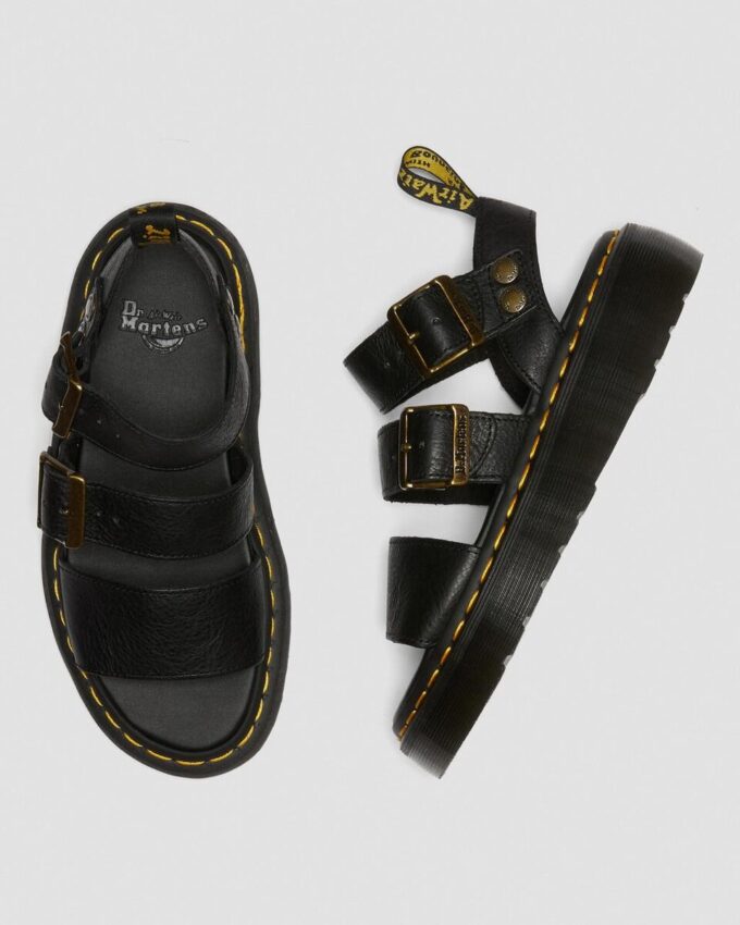 Sandalias con plataforma de cuero Gryphon Pisa