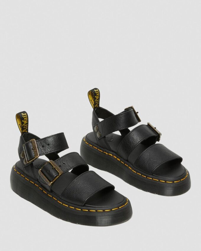 Sandalias con plataforma de cuero Gryphon Pisa