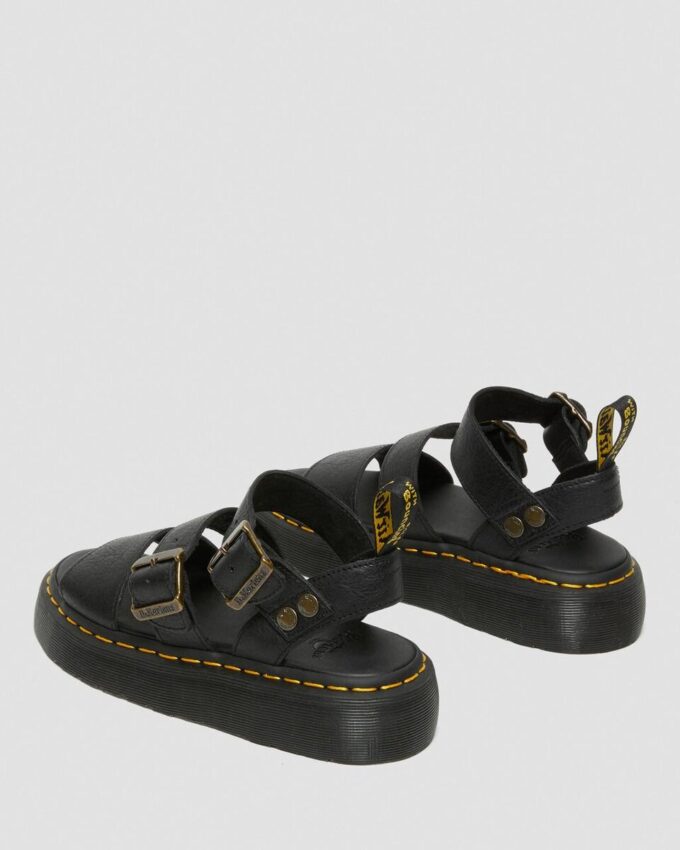 Sandalias con plataforma de cuero Gryphon Pisa