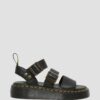 Sandalias con plataforma de cuero Gryphon Pisa
