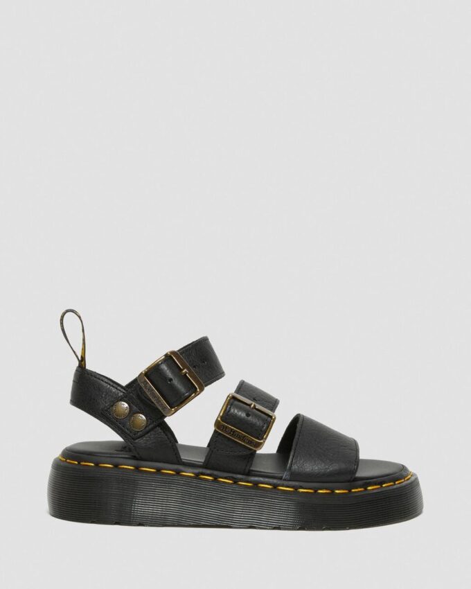Sandalias con plataforma de cuero Gryphon Pisa