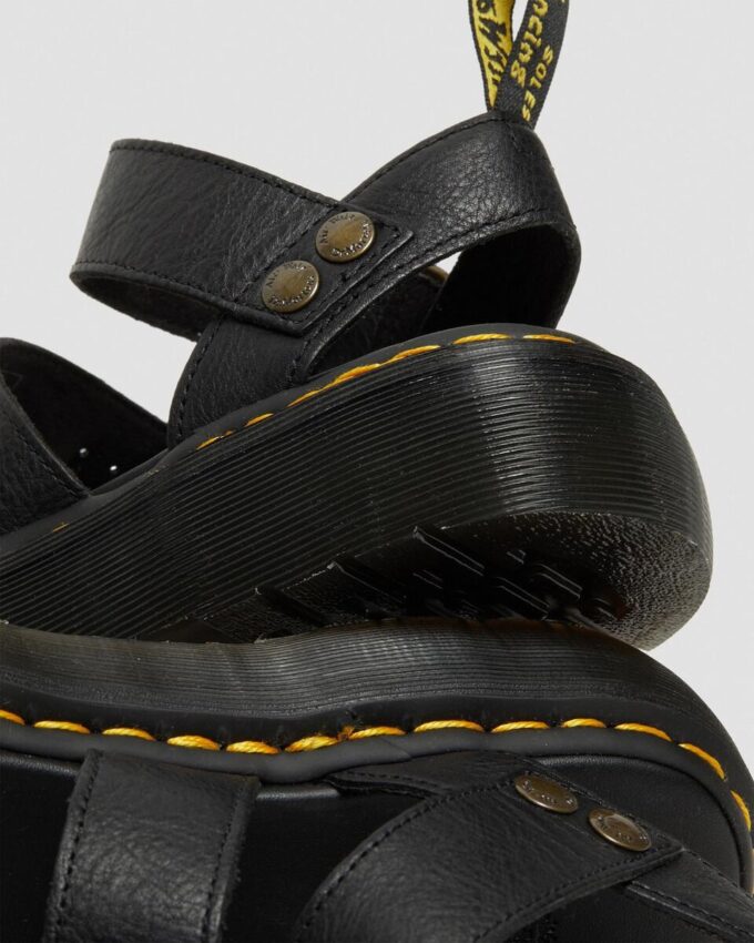 Sandalias con plataforma de cuero Gryphon Pisa