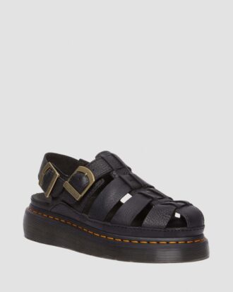 Sandalias de pescador de piel Wrenlie Grizzly