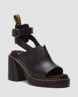 Sandalias de piel con punta abierta Millee