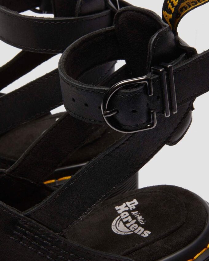 Sandalias de piel con punta abierta Millee