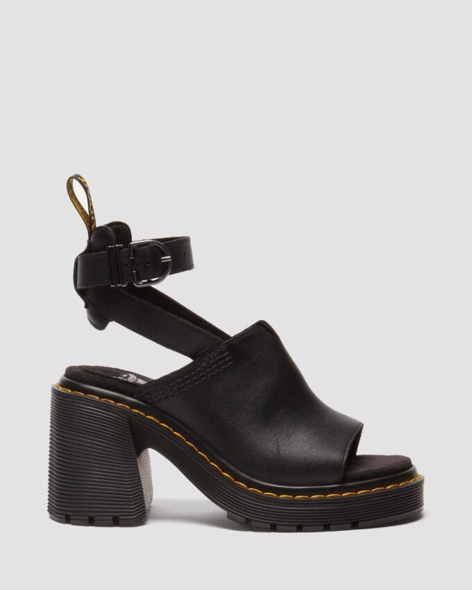 Sandalias de piel con punta abierta Millee
