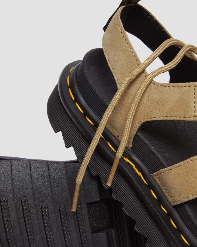 Sandalias gladiadoras de piel nobuk abatanada Nartilla Sandalias gladiadoras de piel nobuk abatanada Nartilla