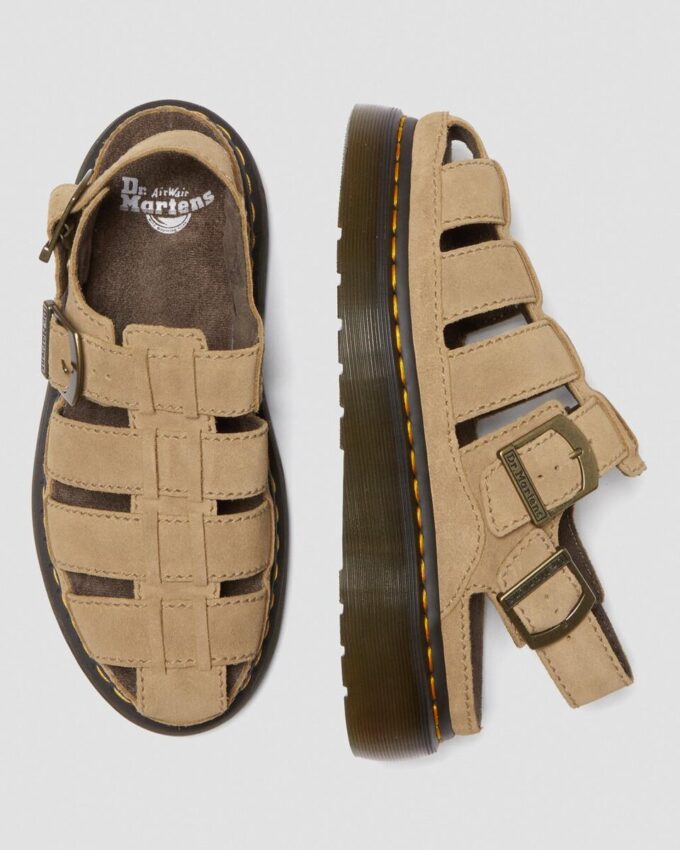Sandalias WRENLIE Bronx de ante estilo pescador Sandalias WRENLIE Bronx de ante estilo pescador