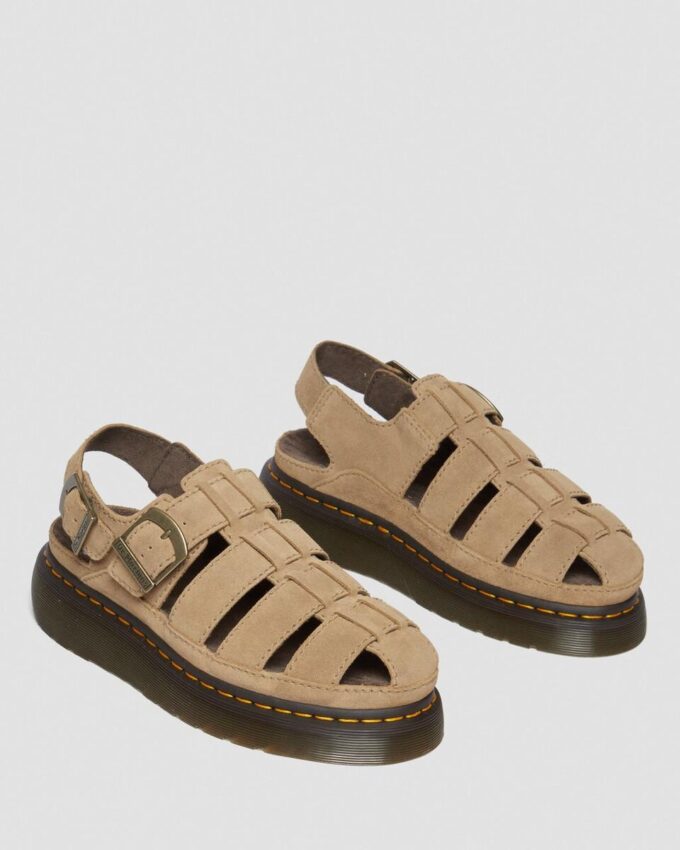 Sandalias WRENLIE Bronx de ante estilo pescador Sandalias WRENLIE Bronx de ante estilo pescador