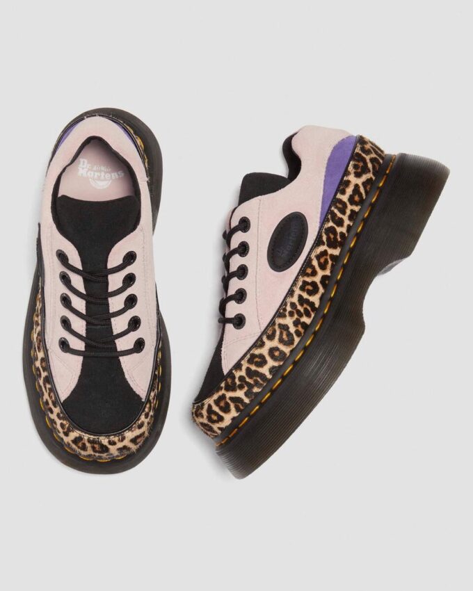 Zapatos Buzz 5-Eye Leopard y Suede Zapatos Buzz 5-Eye Leopard y Suede