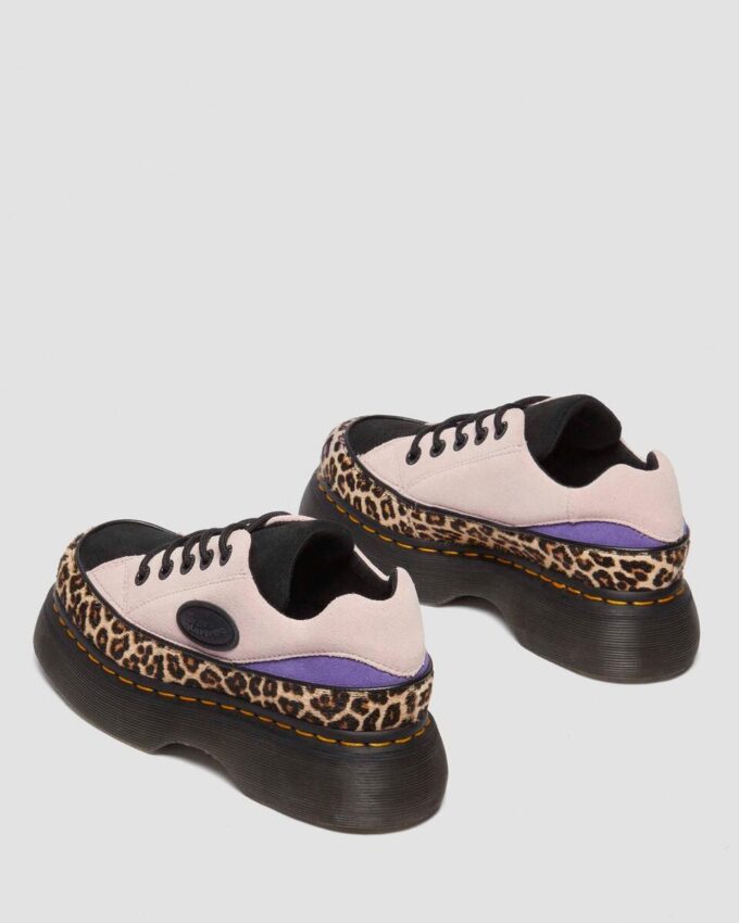 Zapatos Buzz 5-Eye Leopard y Suede Zapatos Buzz 5-Eye Leopard y Suede