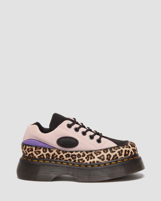 Zapatos Buzz 5-Eye Leopard y Suede Zapatos Buzz 5-Eye Leopard y Suede