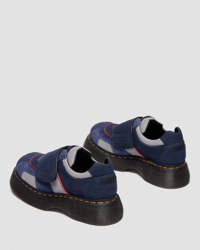 Zapatos Buzz Strap de materiales mixtos Zapatos Buzz Strap de materiales mixtos