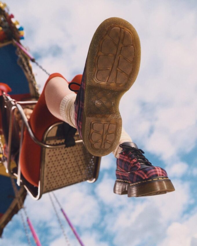 Zapatos con cordones BUZZ 5-EYE Tartan & Leather Zapatos con cordones BUZZ 5-EYE Tartan & Leather