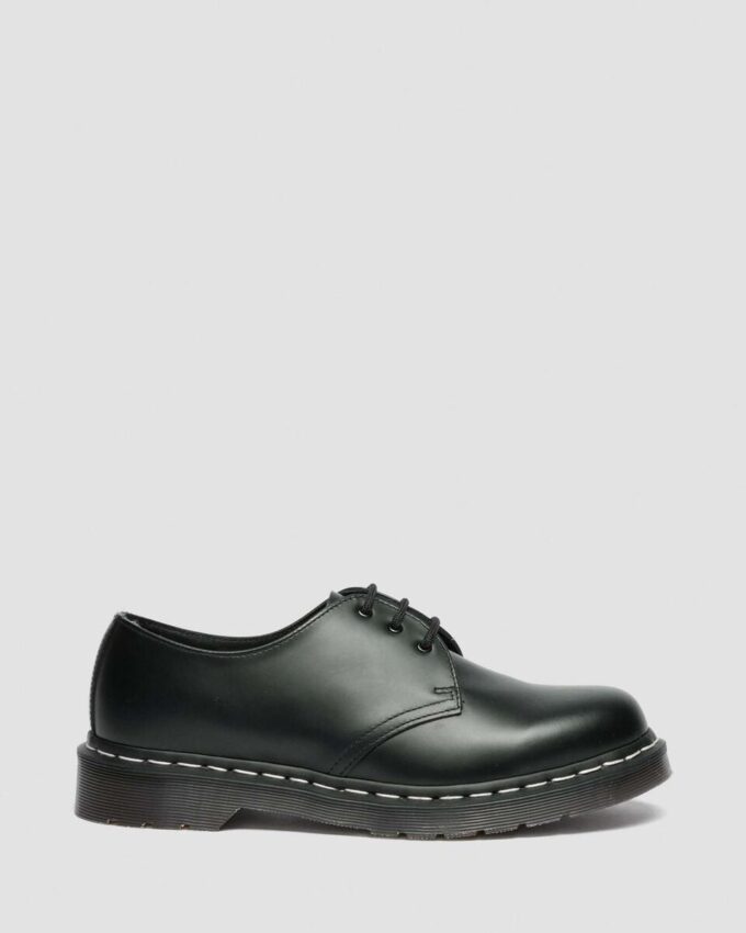 Zapatos con cordones de Smooth Leather y costura blanca 1461 Zapatos con cordones de Smooth Leather y costura blanca 1461