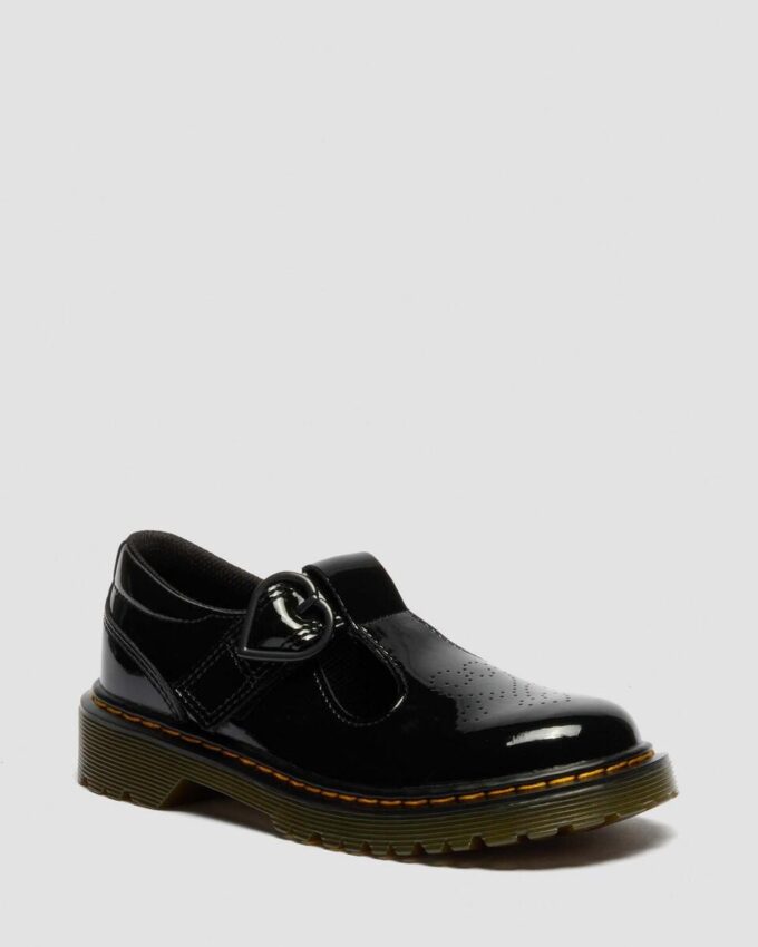 Zapatos de Patent Leather con corazones POLLEY II para niño Zapatos de Patent Leather con corazones POLLEY II para niño