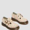 Zapatos Mary Jane de cuero floral para niños pequeños 8053 Zapatos Mary Jane de cuero floral para niños pequeños 8053