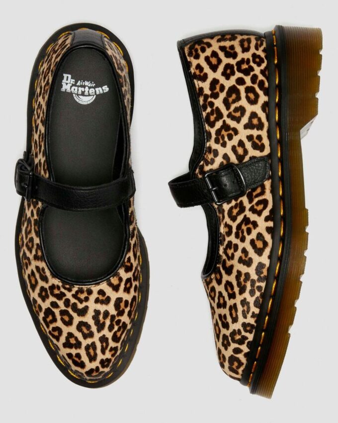 Zapatos Mary Jane Elphie Leopard
