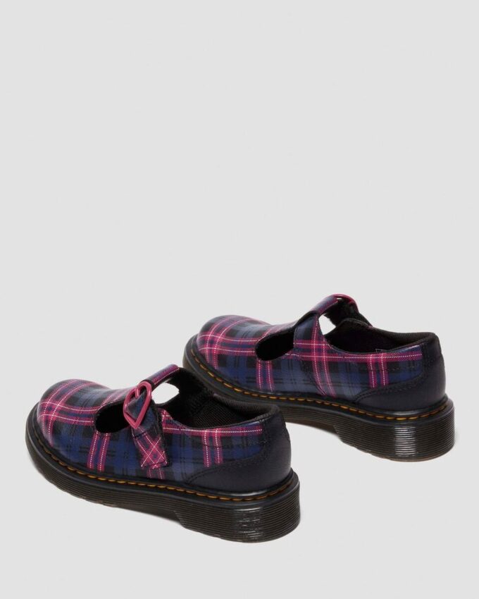 Zapatos Mary Jane JUNIOR POLLEY II Pink Tartan Zapatos Mary Jane JUNIOR POLLEY II Pink Tartan