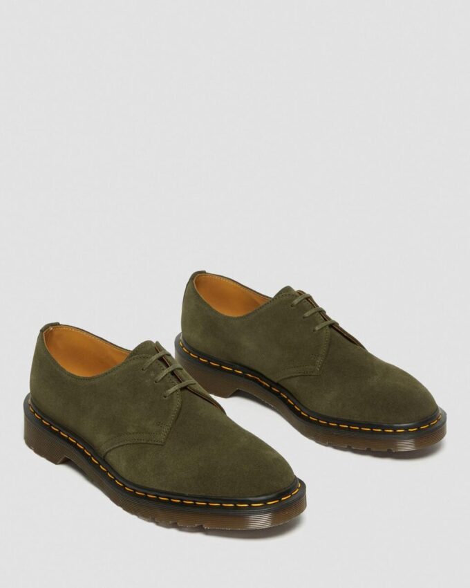 Zapatos Oxford de ante Buck 1461 fabricados en Inglaterra Zapatos Oxford de ante Buck 1461 fabricados en Inglaterra