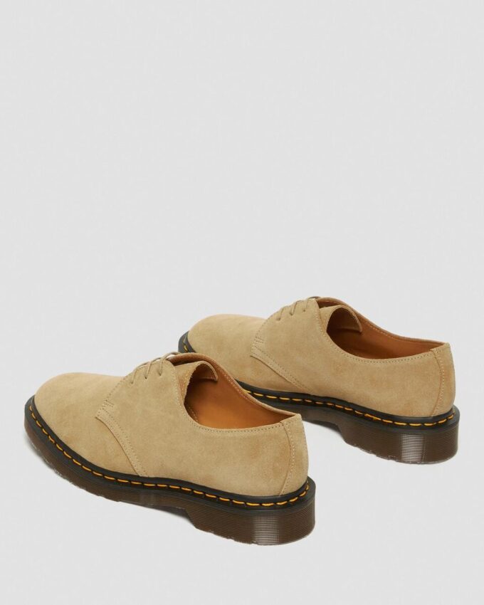 Zapatos Oxford de ante Buck 1461 fabricados en Inglaterra Zapatos Oxford de ante Buck 1461 fabricados en Inglaterra