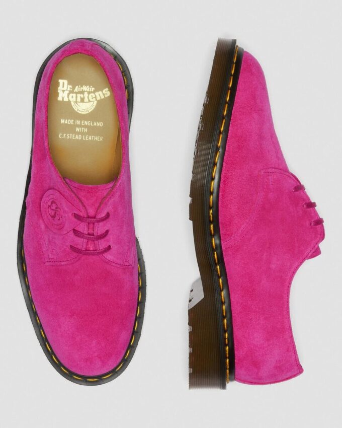 Zapatos Oxford de ante Buck 1461 fabricados en Inglaterra Zapatos Oxford de ante Buck 1461 fabricados en Inglaterra