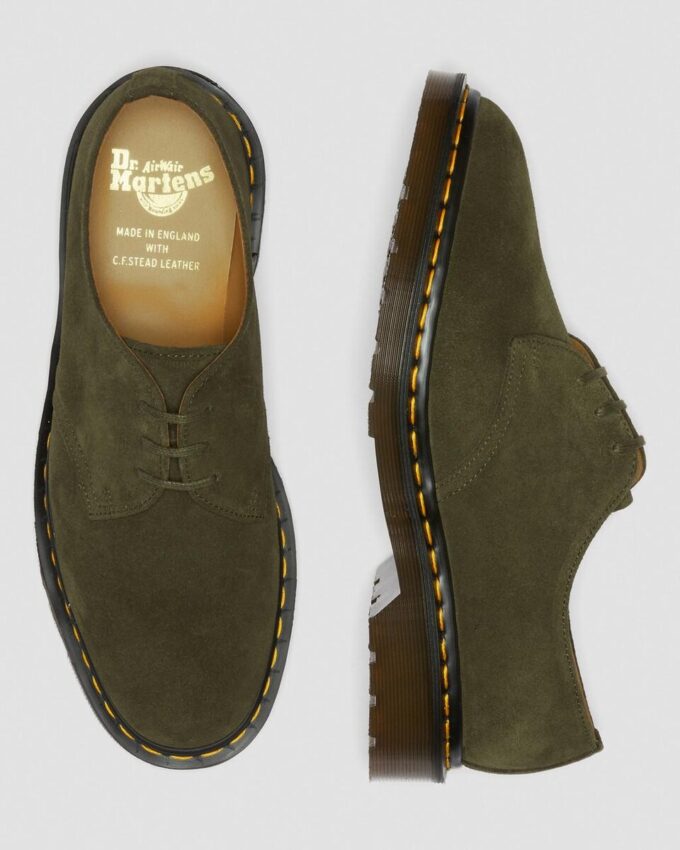 Zapatos Oxford de ante Buck 1461 fabricados en Inglaterra Zapatos Oxford de ante Buck 1461 fabricados en Inglaterra