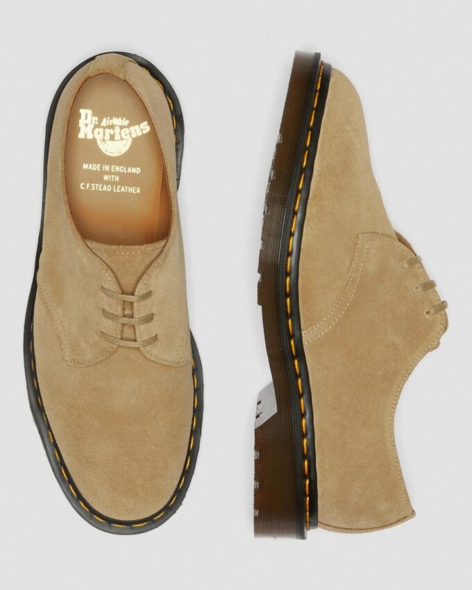 Zapatos Oxford de ante Buck 1461 fabricados en Inglaterra Zapatos Oxford de ante Buck 1461 fabricados en Inglaterra