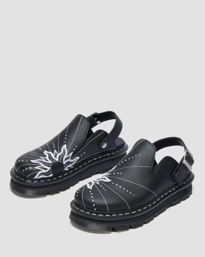 ZEBZAG MULE SOLAR FLARE Mules sin cordones de cuero reciclado ZEBZAG MULE SOLAR FLARE Mules sin cordones de cuero reciclado