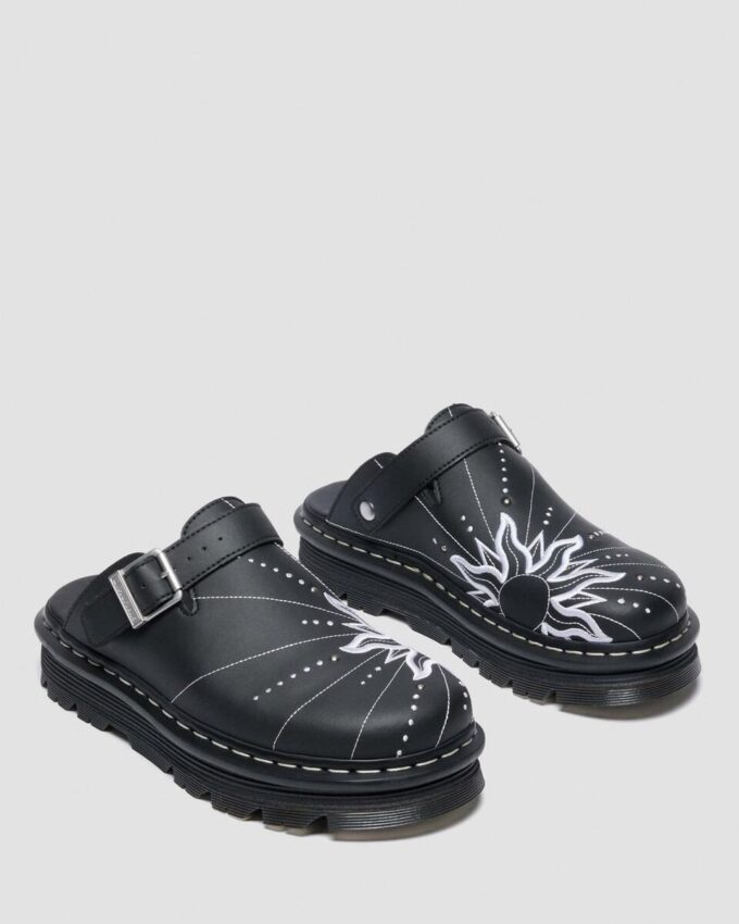 ZEBZAG MULE SOLAR FLARE Mules sin cordones de cuero reciclado ZEBZAG MULE SOLAR FLARE Mules sin cordones de cuero reciclado