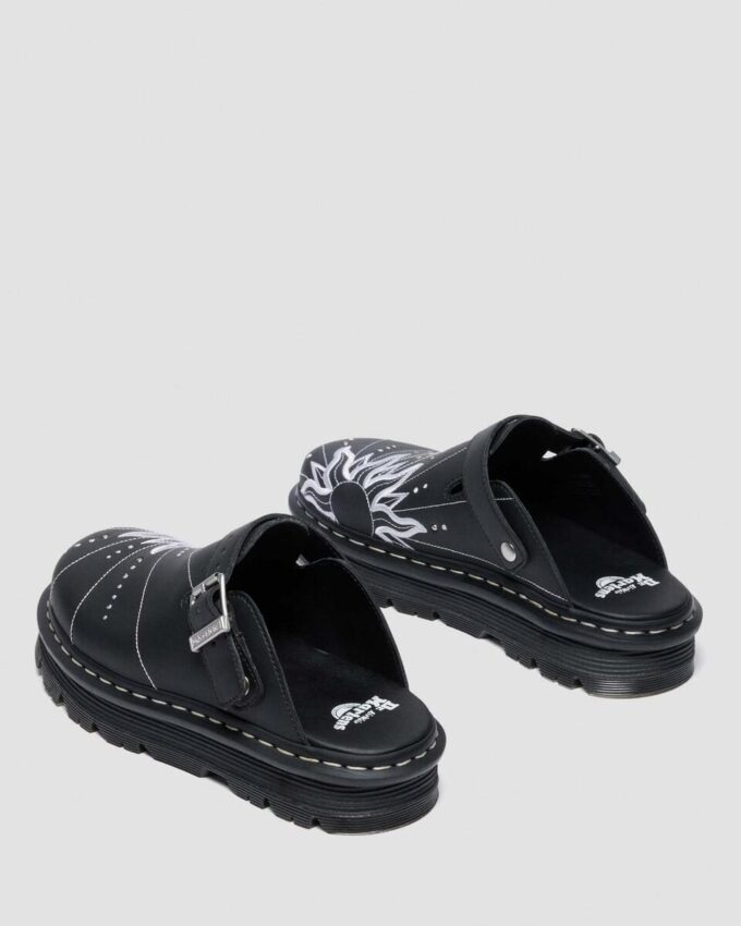 ZEBZAG MULE SOLAR FLARE Mules sin cordones de cuero reciclado ZEBZAG MULE SOLAR FLARE Mules sin cordones de cuero reciclado